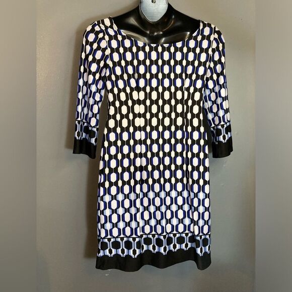 AB Studio stretch 3/4 sleeve dress - Picture 5 of 5